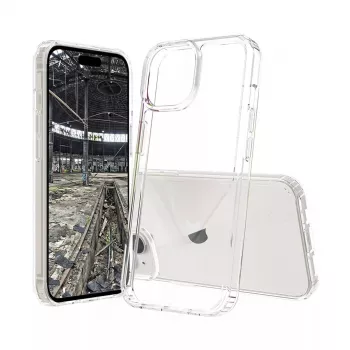 JT BERLIN Pankow Clear permatas iPhone 16 Pro 6,3 colio skaidrus