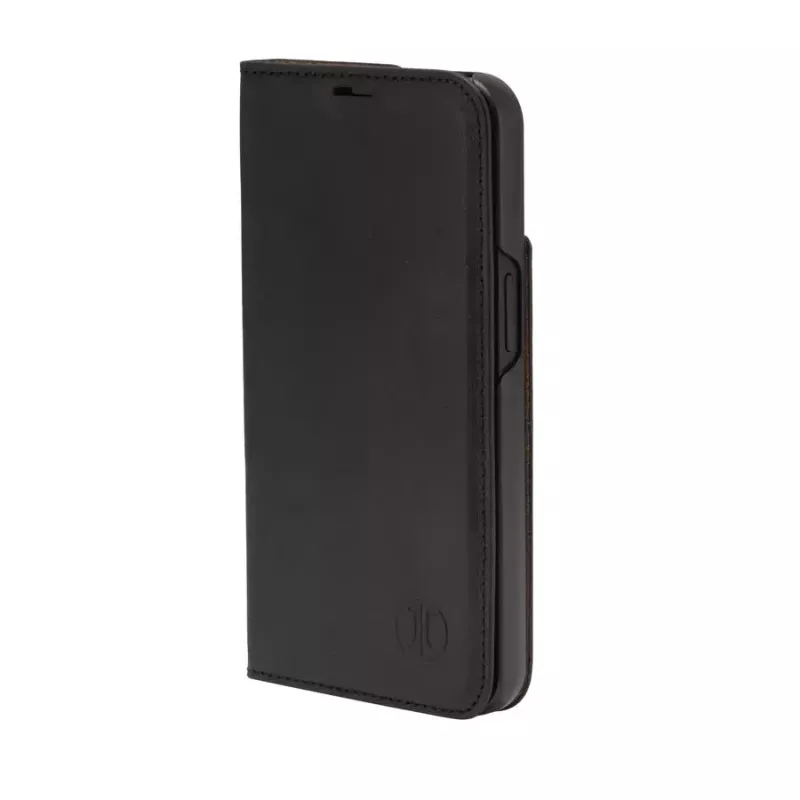 JT BERLIN BookCase Tegel Black dėklas iPhone 15 Pro 15,5 cm