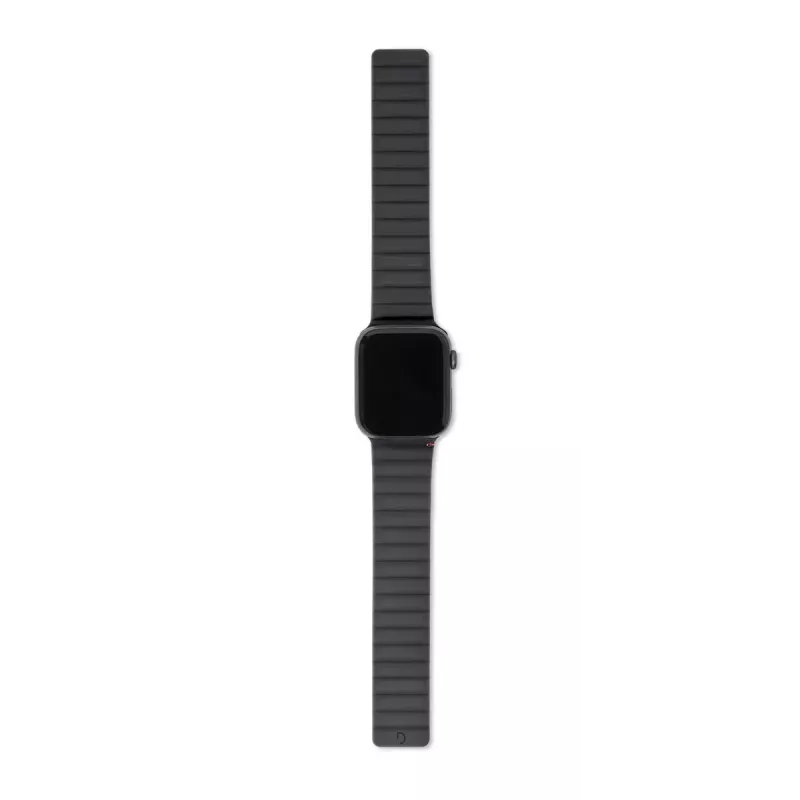 Decoded Silicone Magnetic Traction Strap Lite – juodas silikoninis dirželis Apple Watch