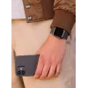 Decoded Silicone Magnetic Traction Strap Lite – juodas silikoninis dirželis Apple Watch