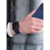 Juoda mėlyna magnetinė Apple Watch apyrankė iš silikono Decoded D21AWS44TS3SMNY