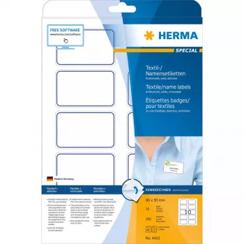 Lipni etiketė HERMA 4410 užapvalintas stačiakampis