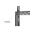 Sieninis laikiklis Multibrackets M Universal HD Portrait 60–100 colių, VESA 200x200–400x600, 100 kg, juodas