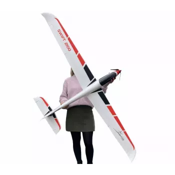 Radijo bangomis valdomas lėktuvas Amewi Swift 2100 su elektriniu varikliu, 1,35 kg, nuo 14 m.