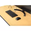 Manhattan Slim Wired USB Mini klaviatūra, 12 multimedijos/funkcijų klavišai, įmontuotas 1,5 m USB-A kabelis, kompaktiškas, žemo profilio formatas, skirta PC ir nešiojamam kompiuteriui, juoda