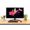 Manhattan Slim Wired USB Mini klaviatūra, 12 multimedijos/funkcijų klavišai, įmontuotas 1,5 m USB-A kabelis, kompaktiškas, žemo profilio formatas, skirta PC ir nešiojamam kompiuteriui, juoda
