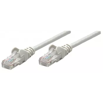 Intellinet tinklo jungiamasis kabelis, Cat6A, 20 m, pilkas, varinis, S/FTP, LSOH / LSZH, PVC, RJ45, paauksuoti kontaktai, apsaugotas nuo užkliuvimo, su apsauginiu gaubteliu, viso gyvenimo garantija