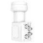 Hama 00205376 Žemo triukšmo blokas (LNB) 10.7 - 12.75 GHz Baltas