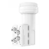 Hama 00205376 Žemo triukšmo blokas (LNB) 10.7 - 12.75 GHz Baltas