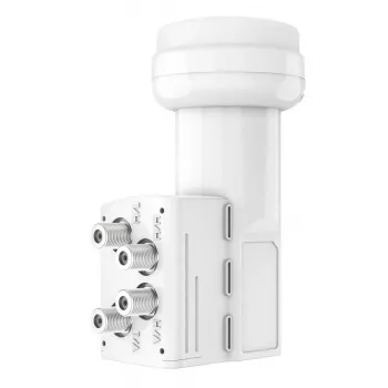 Hama 00205376 Žemo triukšmo blokas (LNB) 10.7 - 12.75 GHz Baltas