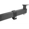 Manhattan pilno judesio TV ir monitorių laikiklis, 32–55 colių, VESA 100x100–400x400 mm, 30 kg, juodas