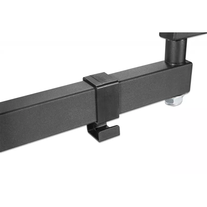 Manhattan pilno judesio TV ir monitorių laikiklis, 32–55 colių, VESA 100x100–400x400 mm, 30 kg, juodas