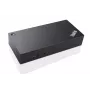 Lenovo 40A90090EU dokas / stotelė nešiojamam kompiuteriui, laidinis USB 3.2 Gen 1 (3.1 Gen 1) Type-C, juodas