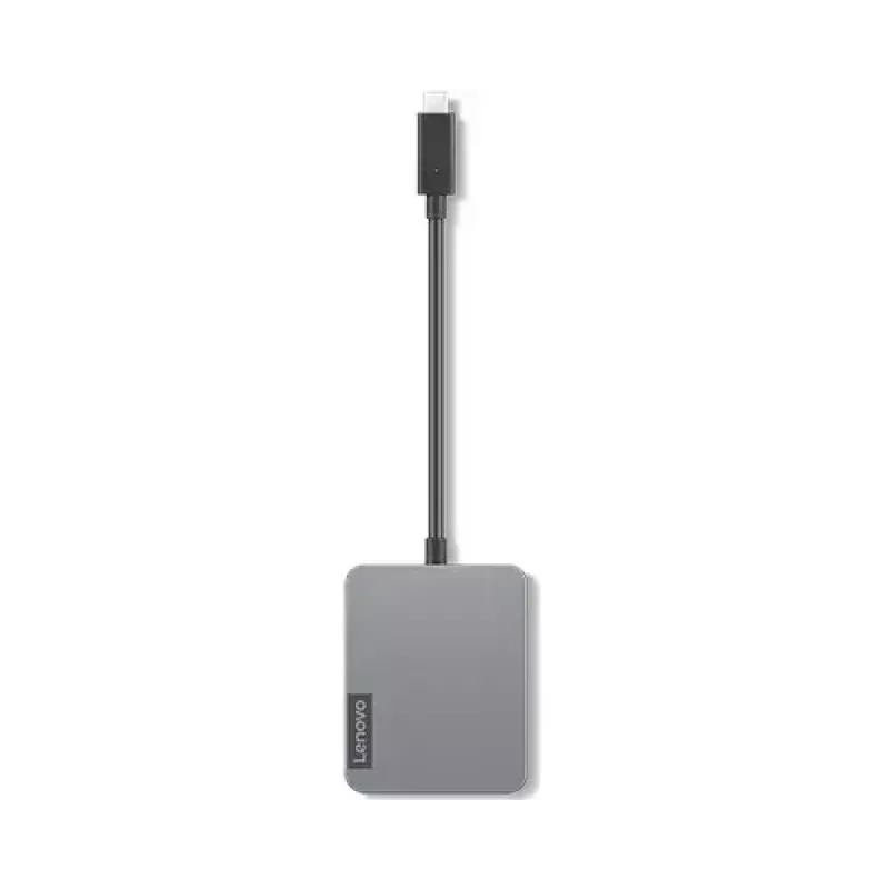 Lenovo USB-C Travel Hub Gen2 – universalus USB-C adapteris su HDMI, VGA, Ethernet ir USB-A