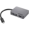 Lenovo USB-C Travel Hub Gen2 – universalus USB-C adapteris su HDMI, VGA, Ethernet ir USB-A