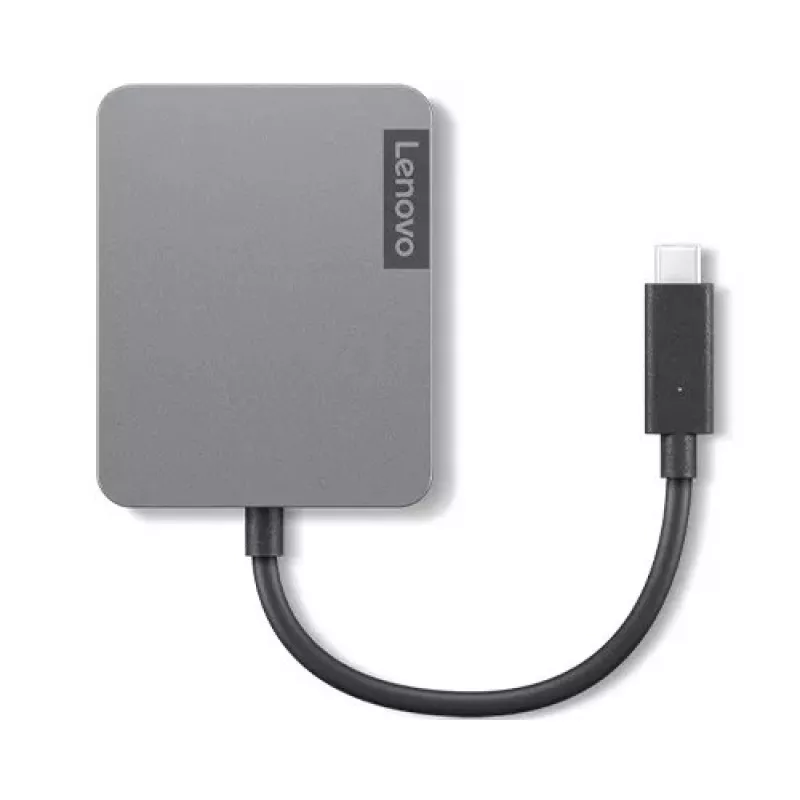 Lenovo USB-C Travel Hub Gen2 – universalus USB-C adapteris su HDMI, VGA, Ethernet ir USB-A