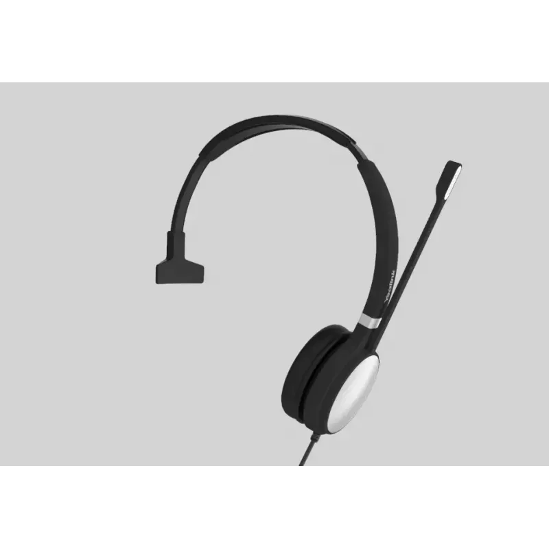 Yealink UH36 Mono ausinės laidinės ant galvos, biuro/skambučių centro, USB Type-A, juodos, sidabrinės