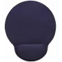 Manhattan Wrist Gel riešo atrama ir pelės kilimėlis, mėlynas, 241 × 203 × 40 mm, neslystantis pagrindas, garantija visam laikui, kortelės pakuotė