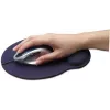 Manhattan Wrist Gel riešo atrama ir pelės kilimėlis, mėlynas, 241 × 203 × 40 mm, neslystantis pagrindas, garantija visam laikui, kortelės pakuotė