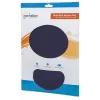 Manhattan Wrist Gel riešo atrama ir pelės kilimėlis, mėlynas, 241 × 203 × 40 mm, neslystantis pagrindas, garantija visam laikui, kortelės pakuotė