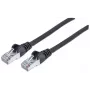 Intellinet tinklo jungiamasis kabelis Cat6A, 15 m, juodas, varinis, S/FTP, LSOH/LSZH, PVC, RJ45, auksuoti kontaktai, apsaugotas nuo užkabinimo, su gaubteliais, viso gyvenimo garantija