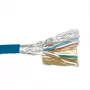 Patch kabelis ACT CAT6 S/FTP PVC vytas mėlynas 305 m