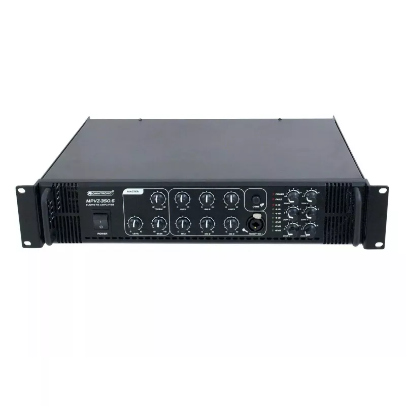 Garso stiprintuvas Omnitronic 80709791 Scenos/estradinis Juodas