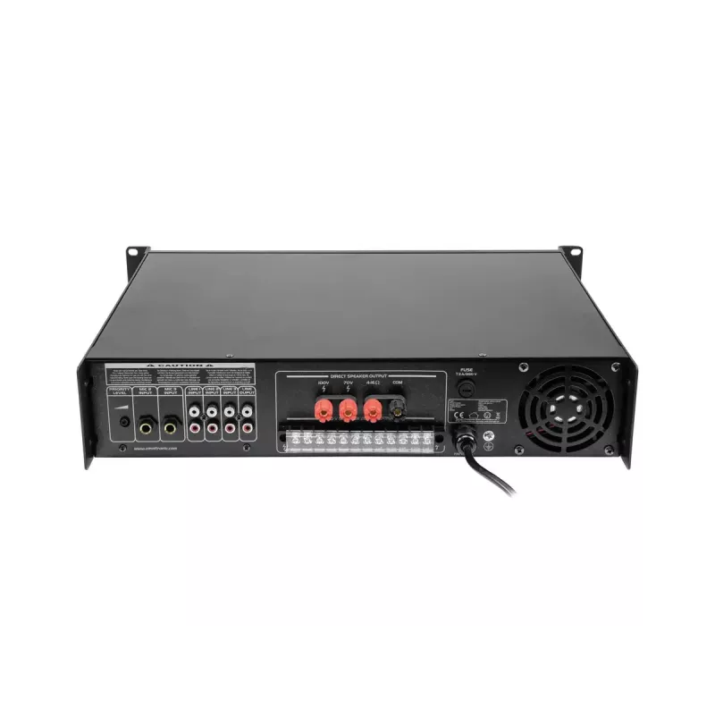 Garsiakalbių stiprintuvas Omnitronic 80709783 Scenos/atlikėjų juodos spalvos