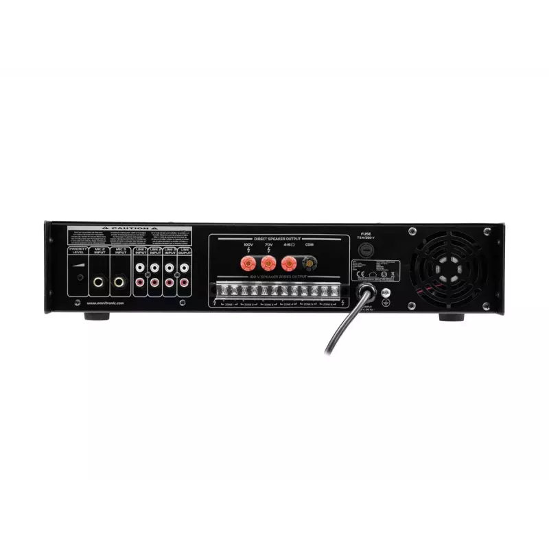 Garsiakalbių stiprintuvas Omnitronic 80709783 Scenos/atlikėjų juodos spalvos