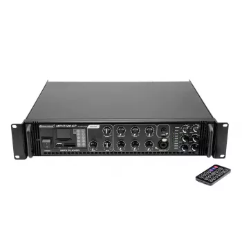 Garsiakalbių stiprintuvas Omnitronic 80709783 Scenos/atlikėjų juodos spalvos