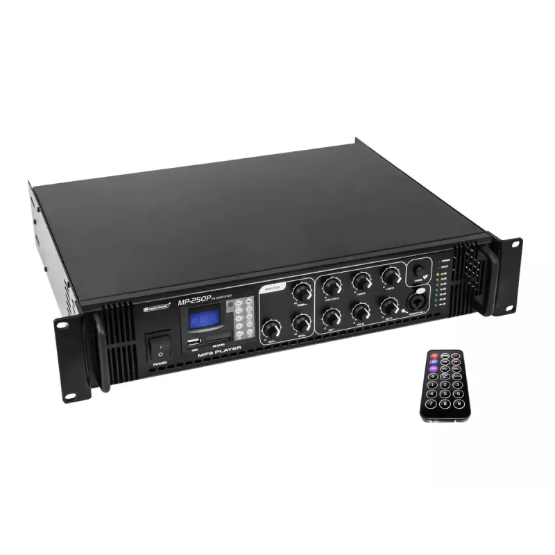 Audio stiprintuvas Omnitronic 80709641 Sceninis/garsinimo juodas