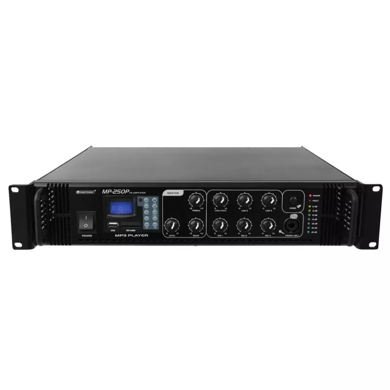Audio stiprintuvas Omnitronic 80709641 Sceninis/garsinimo juodas