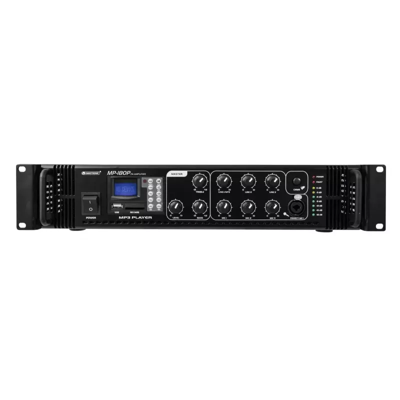 Garso stiprintuvas Omnitronic 80709631 Performance Stage juodas