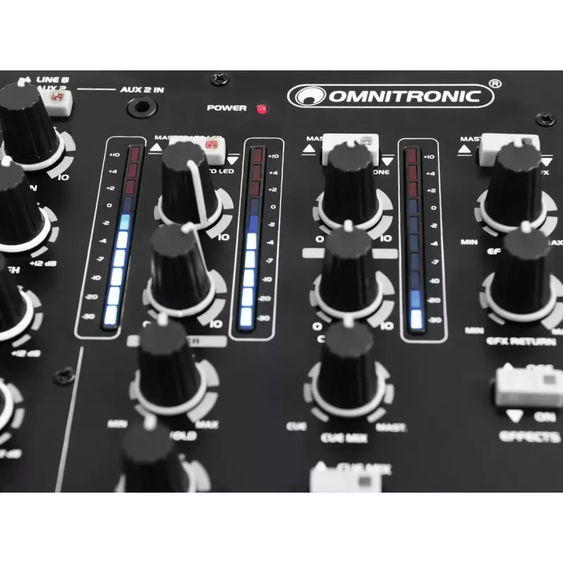 Mikseris Omnitronic CM-5300 5 kanalų 20 - 20000 Hz Juodas