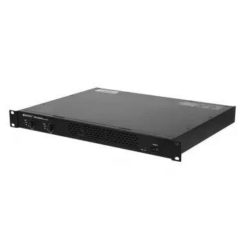 Audio stiprintuvas Omnitronic 10451636 Scenos/garsui Juodas