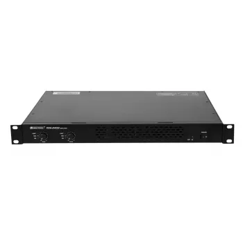 Audio stiprintuvas Omnitronic 10451636 Scenos/garsui Juodas