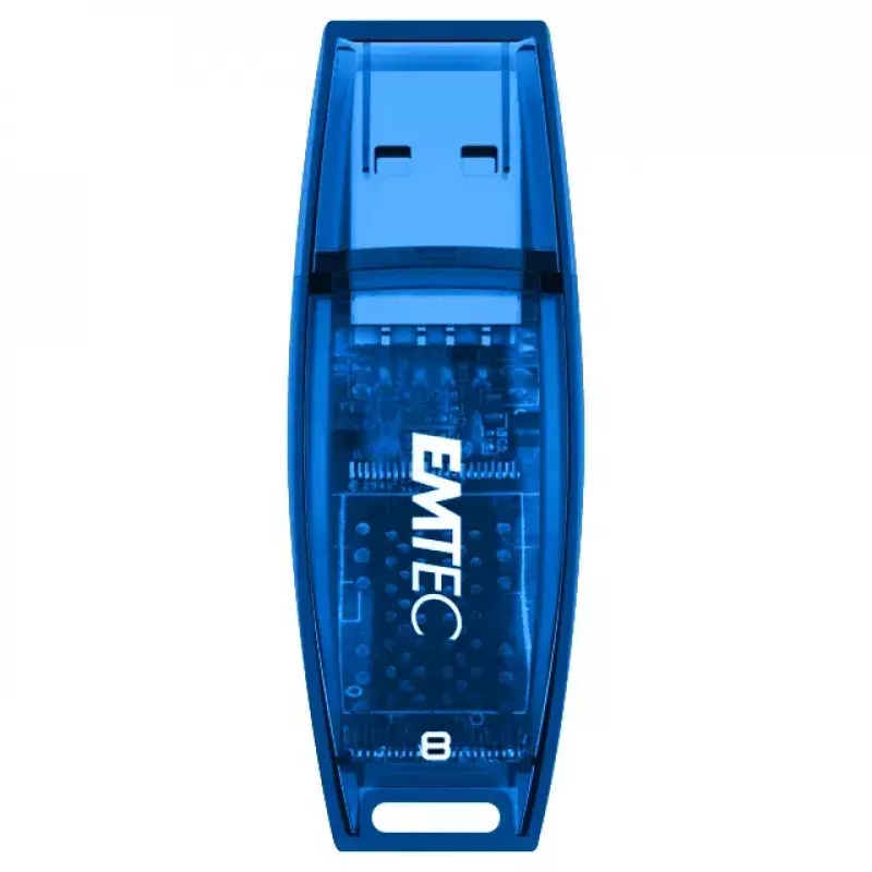 USB atmintukas Emtec 8GB USB Type-A C410 spalvų mišinys Candy Jar
