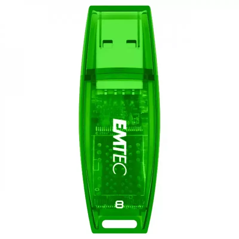 USB atmintukas Emtec 8GB USB Type-A C410 spalvų mišinys Candy Jar