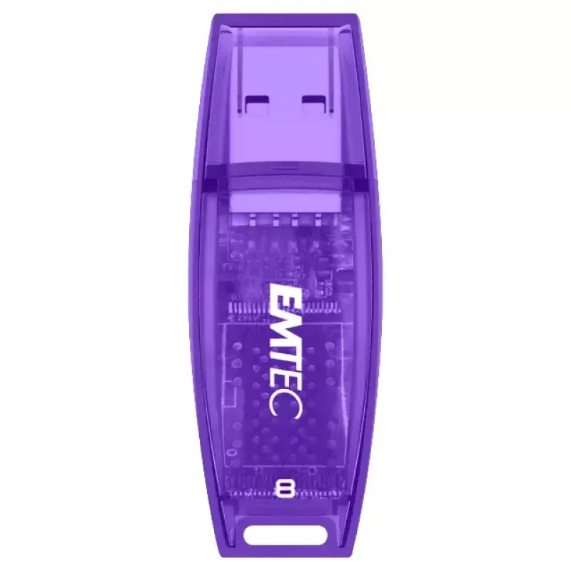 USB atmintukas Emtec 8GB USB Type-A C410 spalvų mišinys Candy Jar