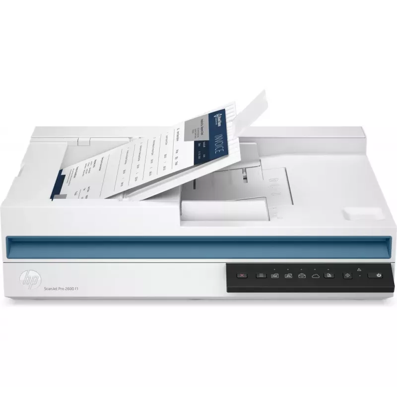 Plokščiasis ir ADF skaitytuvas HP Scanjet Pro 2600 f1 600 x 600 DPI A4 Baltas