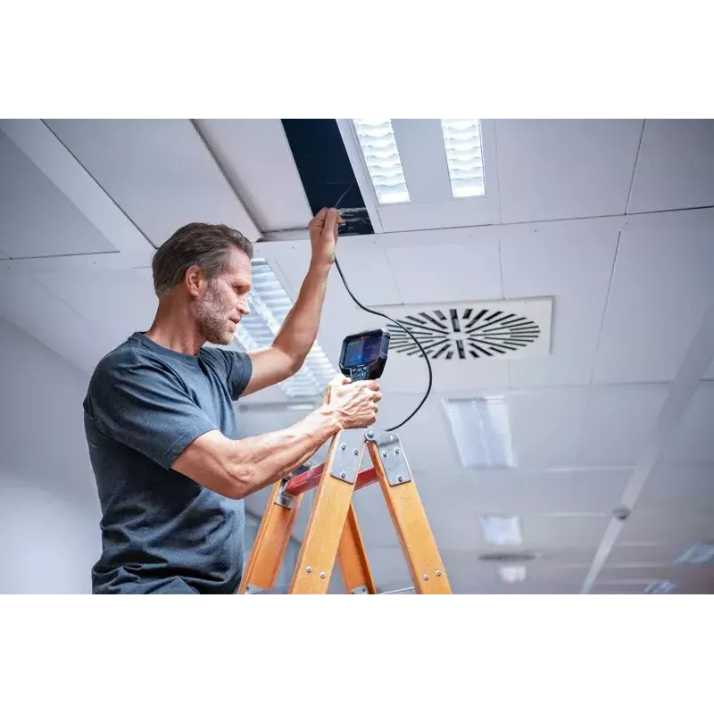 Profesionali apžiūros kamera Bosch GIC 12V-5-27 C PROFESSIONAL su 8,3 mm lanksčiu zondu IP67, IP54
