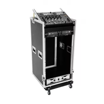 Transportinė dėžė Flight case Roadinger 30110004 Fanera Juoda 33,2 kg