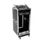 Transportinė dėžė Flight case Roadinger 30110004 Fanera Juoda 33,2 kg