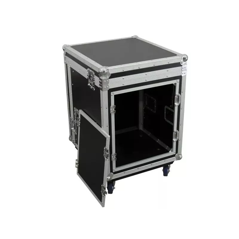 Transportinė dėžė Flight case Roadinger 3010999N Fanera Juoda Sidabrinė 27,4 kg