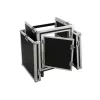 Transportinė dėžė Flight case Roadinger 3010999N Fanera Juoda Sidabrinė 27,4 kg