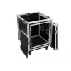 Transportinė dėžė Flight case Roadinger 3010999N Fanera Juoda Sidabrinė 27,4 kg