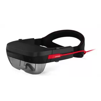 Lenovo ThinkReality A6 – Nešiojamas papildytos realybės šalmas 380 g Juoda