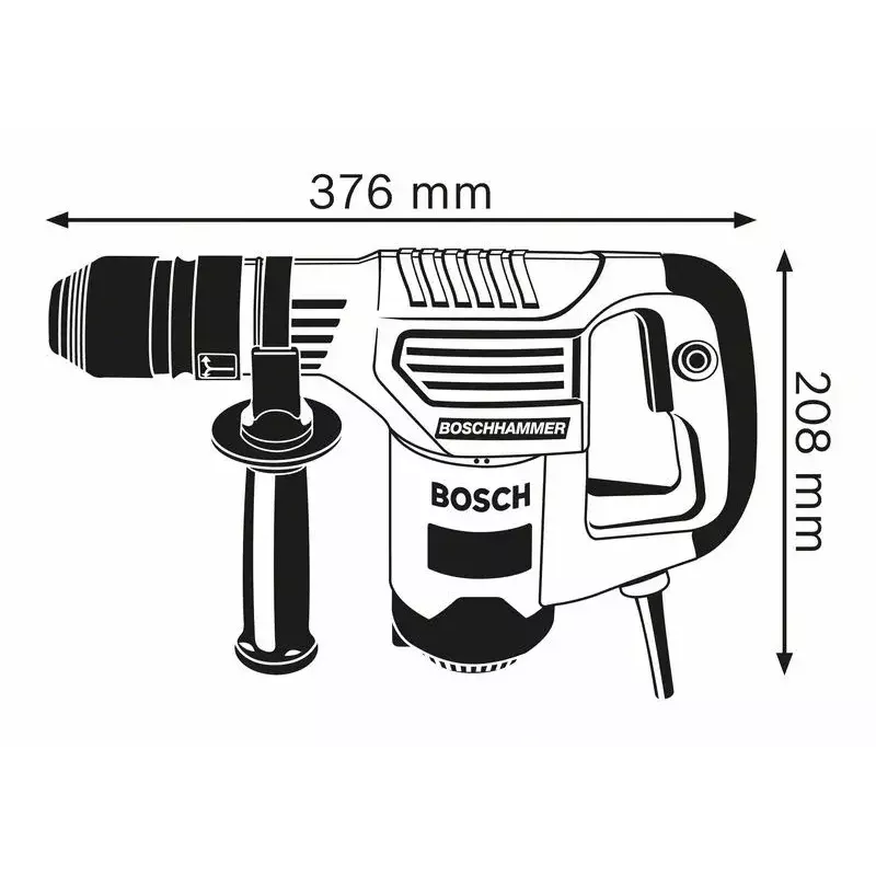Bosch 0 611 320 703 sūklinis plaktukas 650 W