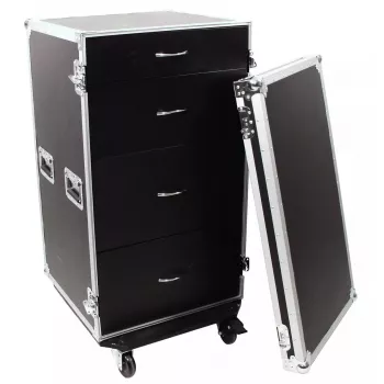Dėklas transportinis Roadinger 30126432 Fanera Juoda Sidabrinė 64.5 kg