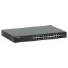 Intellinet 24 prievadų gigabito Ethernet PoE+ žiniatinklio valdomas jungiklis su 4 gigabito kombinuotais Base-T/SFP prievadais, IEEE 802.3at/af, 370 W, 19 colių stovo montavimui